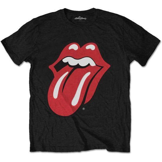 Rolling Stones - Classic Tongue Toddler and Youth Black Shirt - 100% Official Merchandise