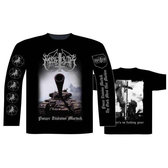 Marduk - Panzer Division 20th Anniversary Black Long Sleeve Shirt