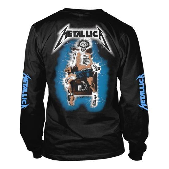 Metallica - Ride The Lightning Black Long Sleeve Shirt