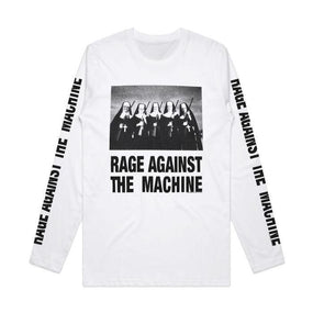 Rage Against The Machine - Nuns And Guns White Long Sleeve Shirt