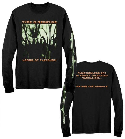 Type O Negative - October Rust Black Long Sleeve Shirt
