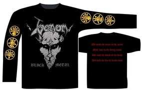 Venom - Black Metal Black Long Sleeve Shirt