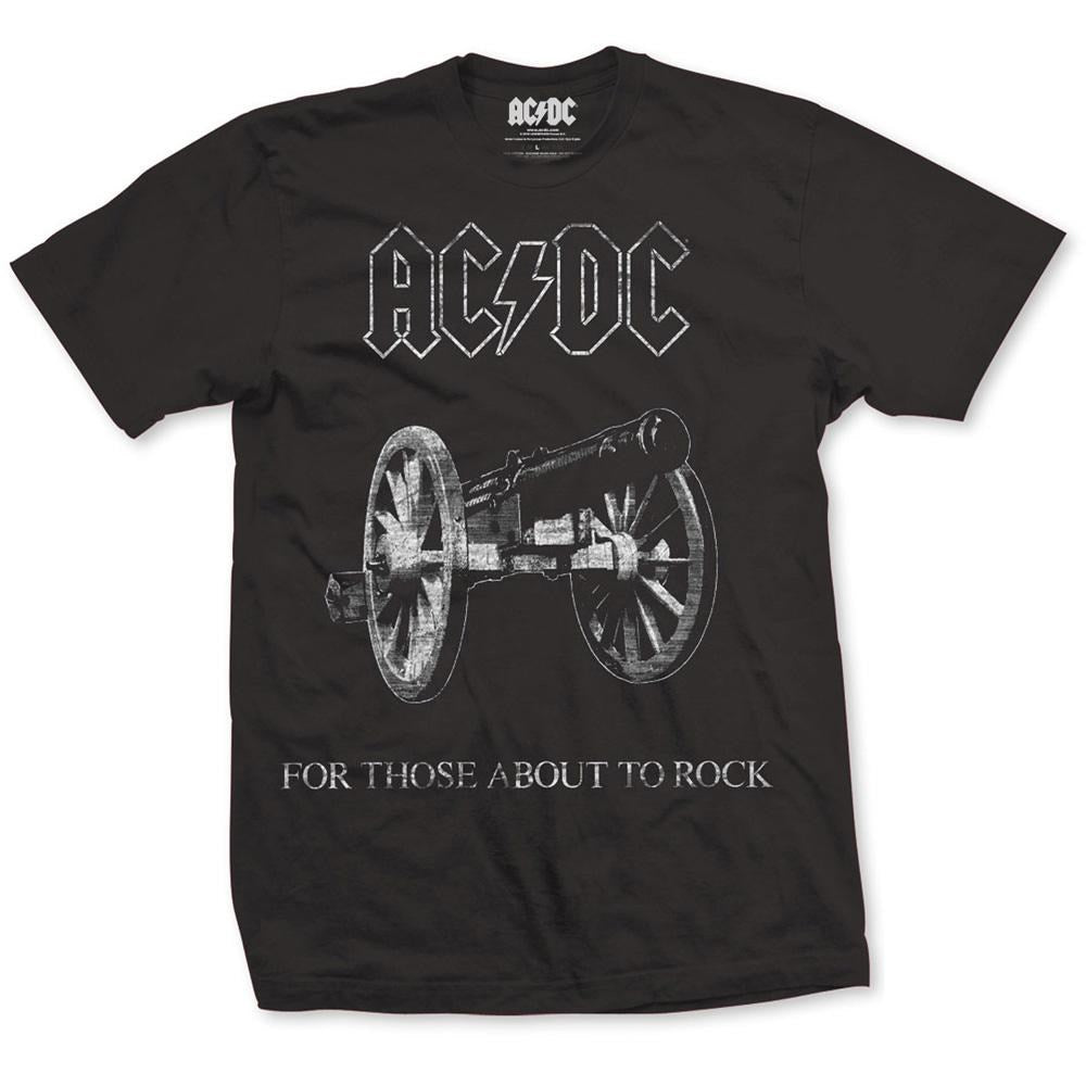 ACDC - For Those About To Rock Black Shirt