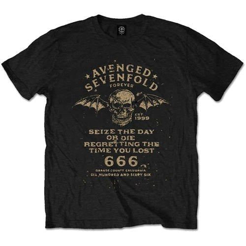 Avenged Sevenfold - Seize The Day Black Shirt