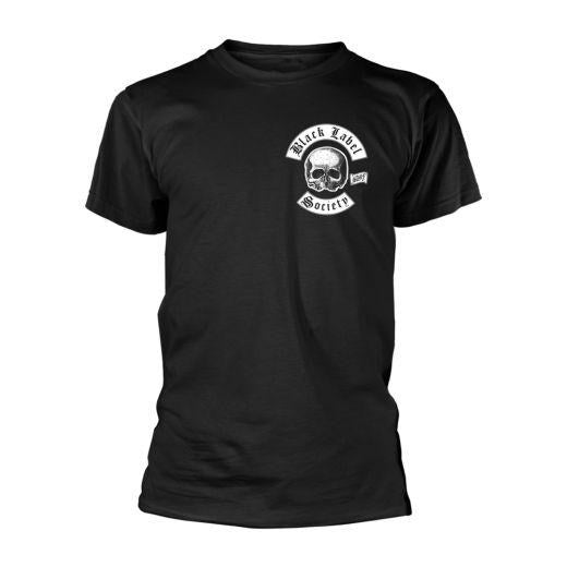 Black Label Society - Skull Logo Pocket Black Shirt