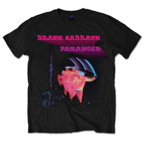 Black Sabbath - Paranoid Motion Trails Black Shirt
