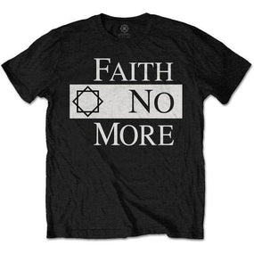 Faith No More - Classic Logo Black Shirt
