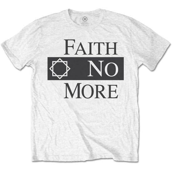 Faith No More - Classic Logo White Shirt