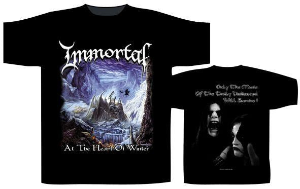 Immortal - At The Heart Of Winter Black Shirt