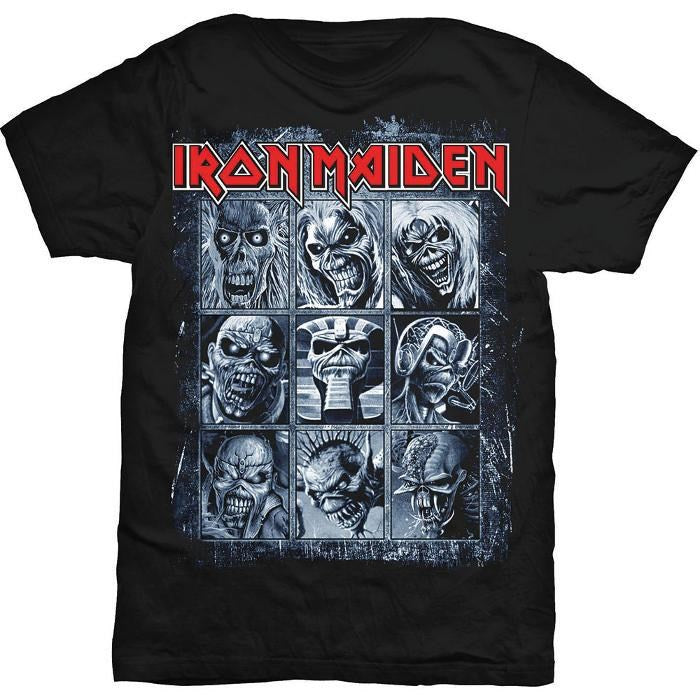 Iron Maiden - 9 Eddies Black Shirt