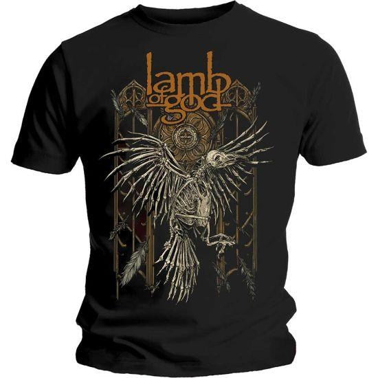 Lamb Of God - Crow Black Shirt