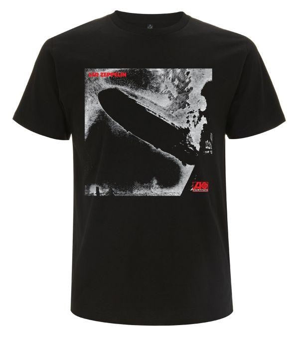 Led Zeppelin - 1 Remastered Cover Black Shirt
