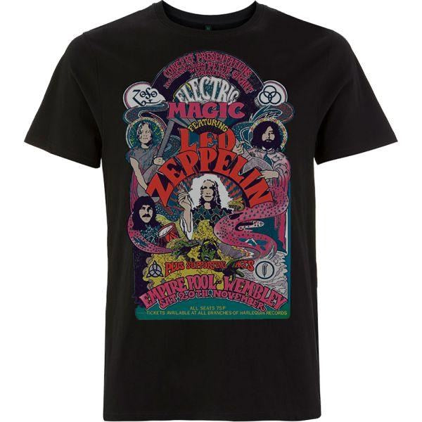 Led Zeppelin - 1971 Electric Magic Show Black Shirt