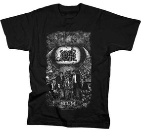 Napalm Death - Scum Vintage Black Shirt