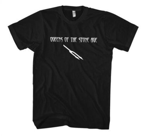 Queens Of The Stone Age - Songs For The Deaf Logo Black Shirt