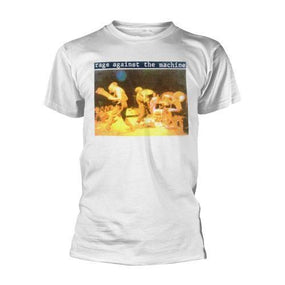 Rage Against The Machine - Anger Is A Gift White Shirt