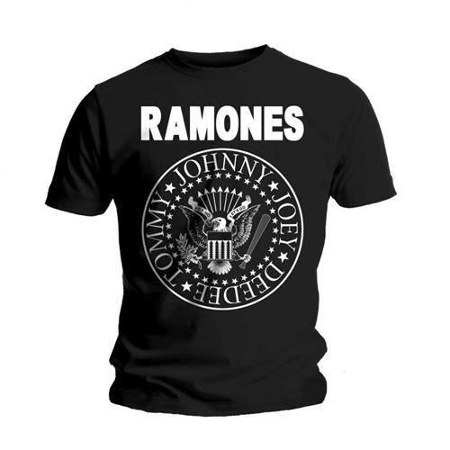 Ramones - Presidential Seal Black Shirt