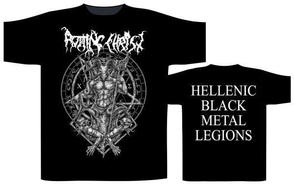 Rotting Christ - Hellenic Black Metal Legions Black Shirt
