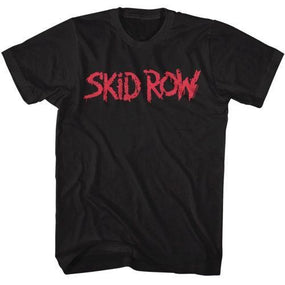 Skid Row - Logo Black Shirt