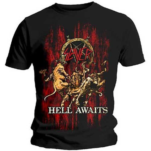 Slayer - Hell Awaits Black Shirt