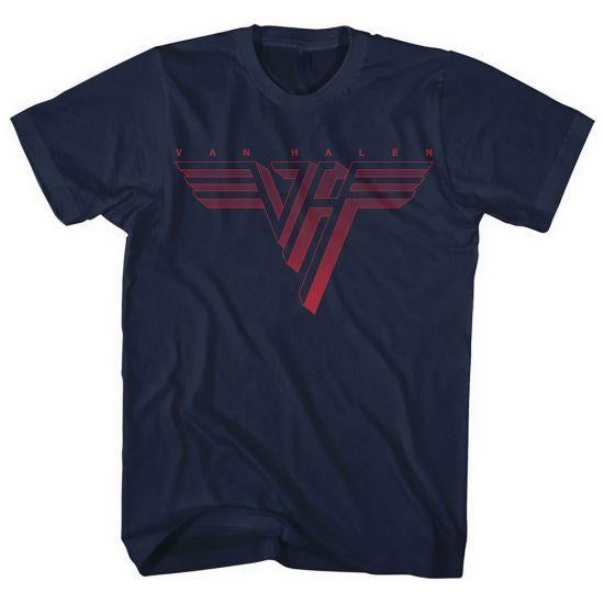 Van Halen - Classic Logo Navy Shirt