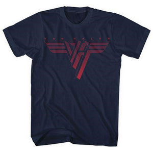 Van Halen - Classic Logo Navy Shirt