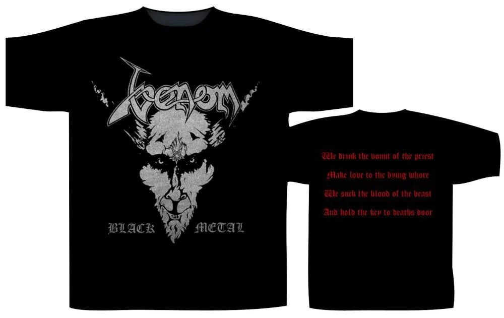 Venom - Black Metal Black Shirt