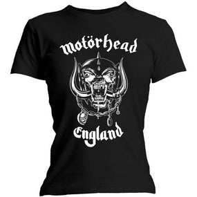 Motorhead - England Womens Black Shirt