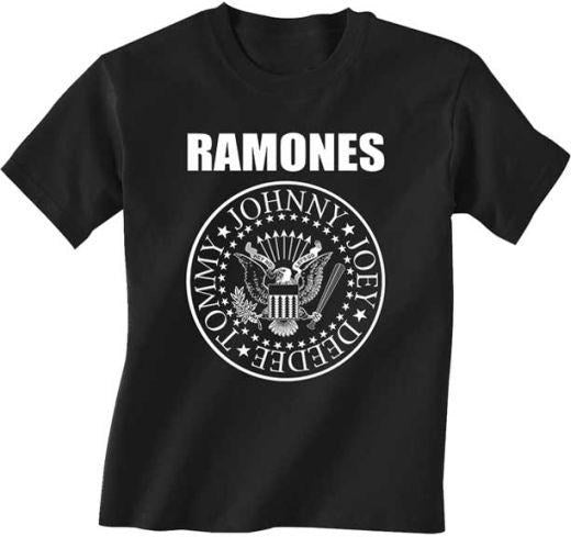Ramones - Presidential Seal Logo Toddler and Youth Black Shirt