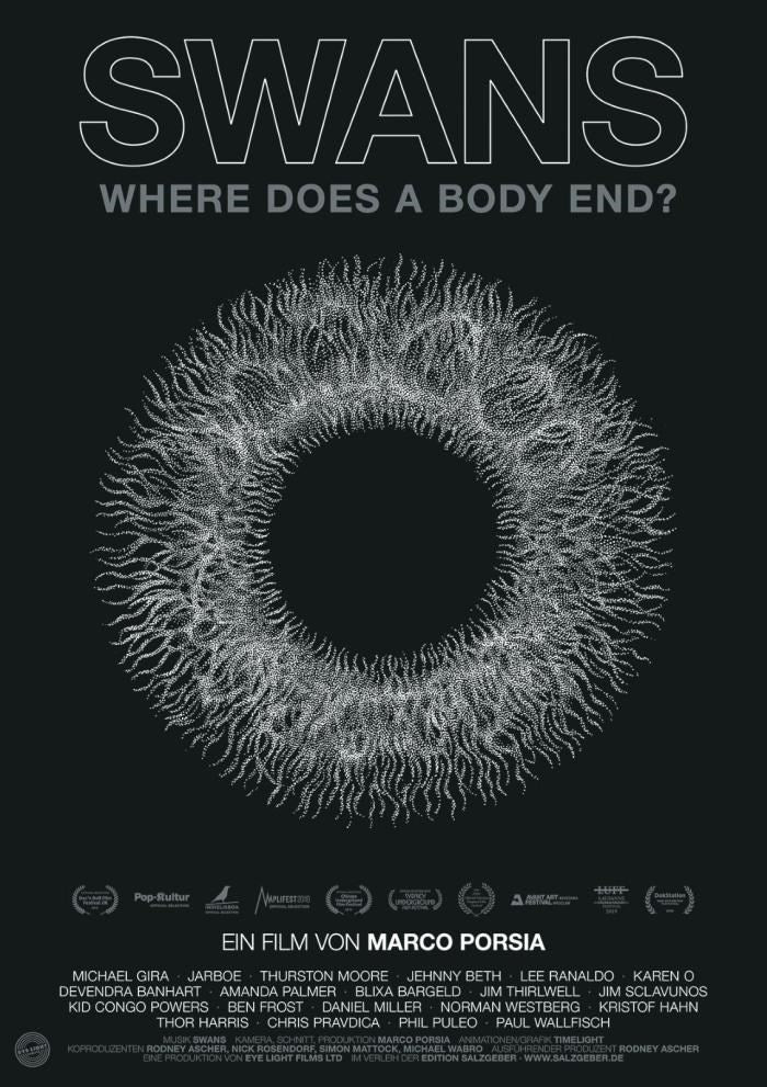 Swans - Where Does A Body End? (R0) - DVD - Music