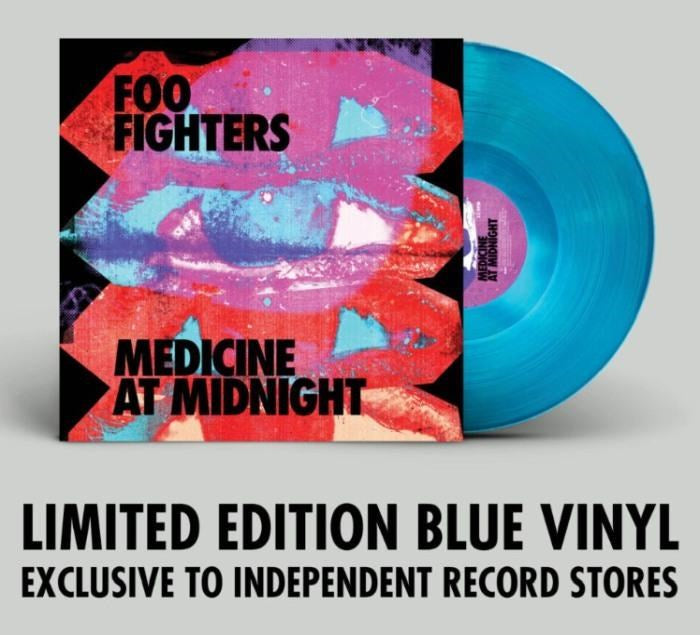 Foo Fighters - Medicine At Midnight (Ltd. Ed. Indie Exclusive Blue Vinyl) - Vinyl - New