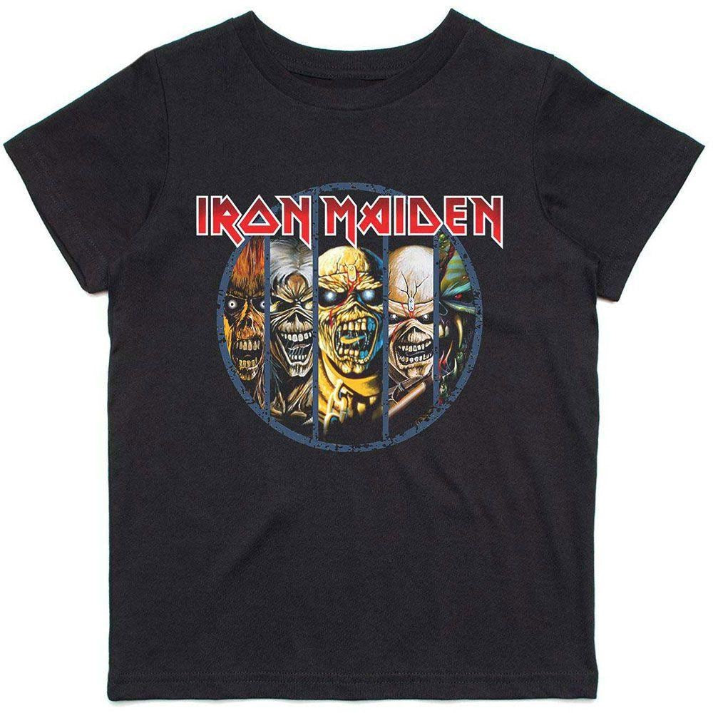 Iron Maiden - Eddie Evolution Toddler and Youth Black Shirt