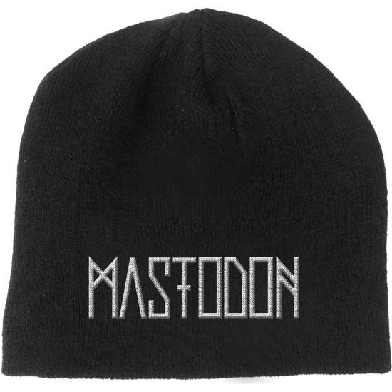 Mastodon - Knit Beanie - Embroidered - Hunter Logo