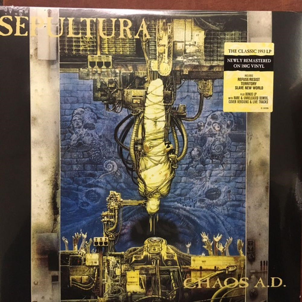 Sepultura - Chaos A.D. (180g 2017 Rem. Exp. Ed. 2LP gatefold) - Vinyl - New