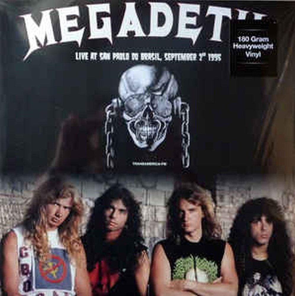 Megadeth - Live At San Paolo Do Brasil, September 2nd 1995 (180g White Vinyl) - Vinyl - New