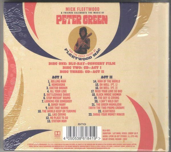 Fleetwood, Mick & Friends - Celebrate The Music Of Peter Green And The Early Years Of Fleetwood Mac (2CD/Blu-Ray) - CD - New