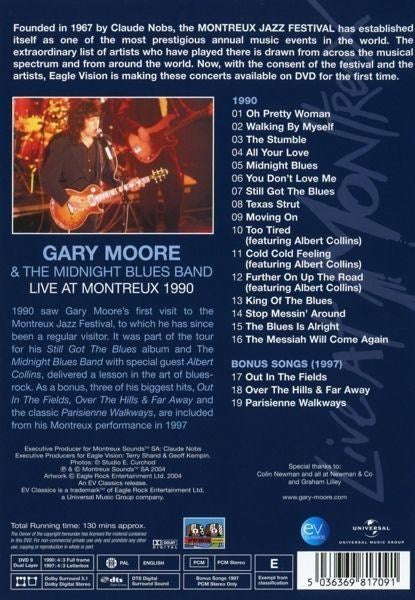 Moore, Gary - Live At Montreux 1990 (R0) - DVD - Music