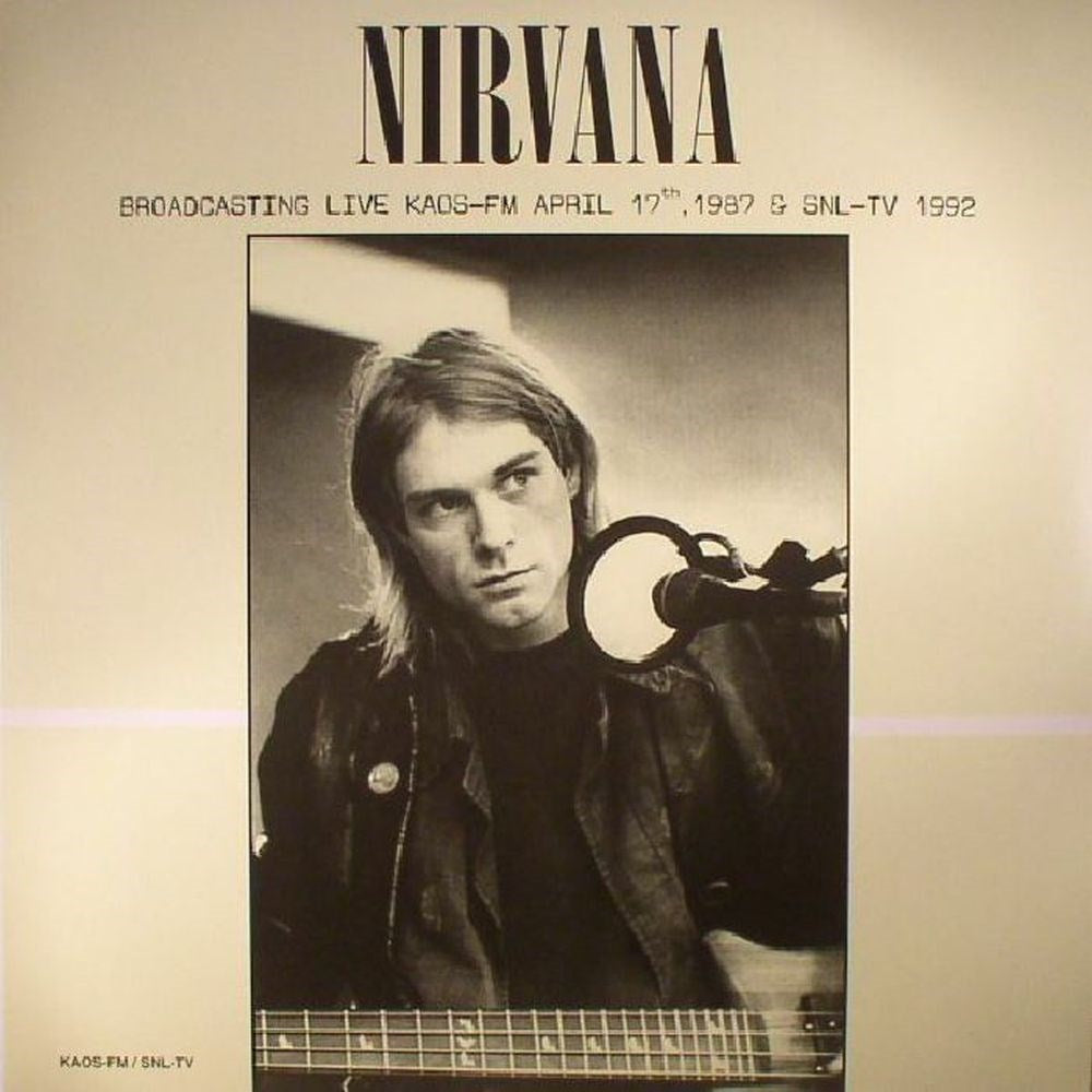 Nirvana - Broadcasting Live KAOS-FM April 17th, 1987 & SNL-TV 1992 (180g Green Vinyl) - Vinyl - New