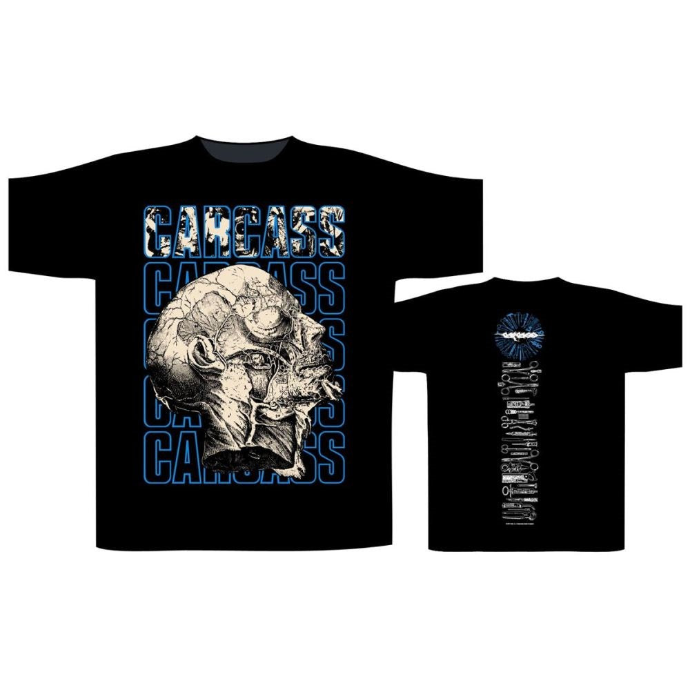 Carcass - Necro Head Black Shirt