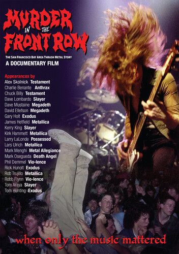 Murder In The Front Row - The San Francisco Bay Area Thrash Story (R0) - DVD - Music