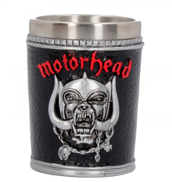 Motorhead - Shot Glass (War Pig/Ace Of Spades - high quality resin cast w. removable stainless steel insert)