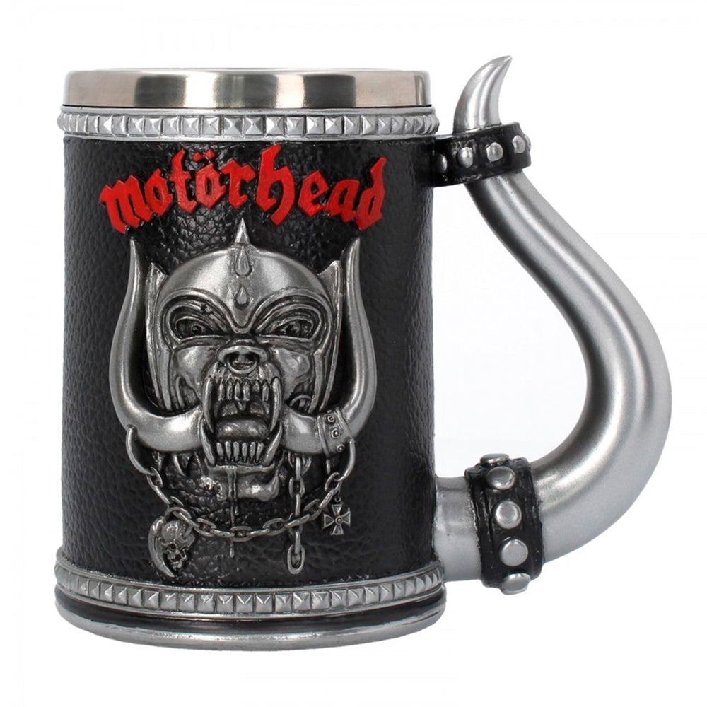 Motorhead - Tankard Warpig - Pint (560ml) 14.5cm high quality resin cast w. removable stainless steel insert