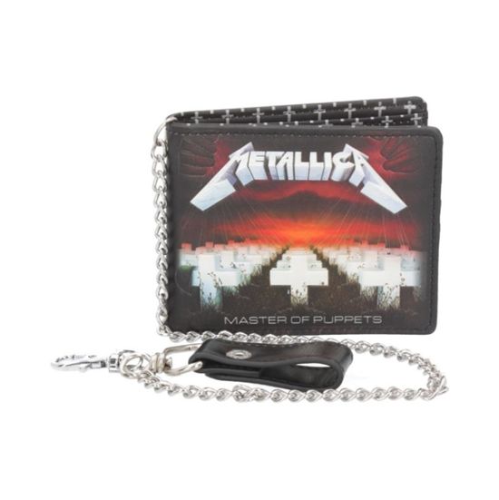 Metallica - Master Of Puppets - Bi-Fold Wallet with Chain - Leather