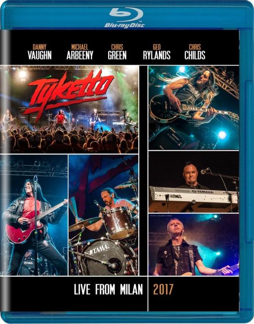 Tyketto - Live From Milan 2017 (RA/B/C) - Blu-Ray - Music