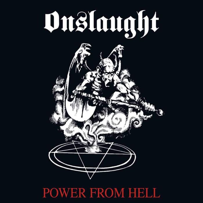 Onslaught - Power From Hell (2018 reissue w. 2 bonus tracks) - CD - New