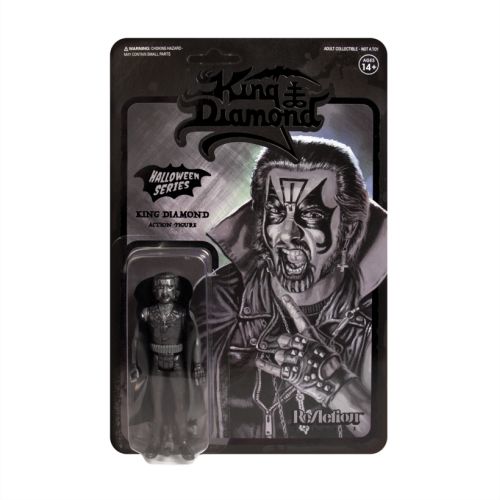 King Diamond - Special Edition (BLACK) 3.75 inch Super7 ReAction Figure