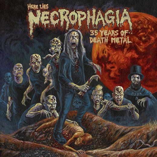 Necrophagia - Here Lies Necrophagia - 35 Years Of Death Metal - CD - New