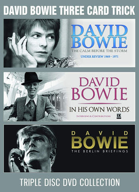 Bowie, David - Three Card Trick (The Calm Before The Storm - Under Review 1969-1971/In His Own Words - Interviews And Contributions/The Berlin Briefings) (3DVD) (R0) - DVD - Music