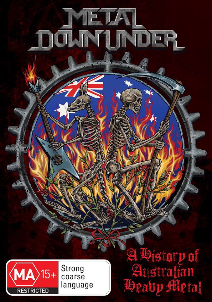 Metal Down Under - A History Of Australian Heavy Metal (R4) - DVD - Music
