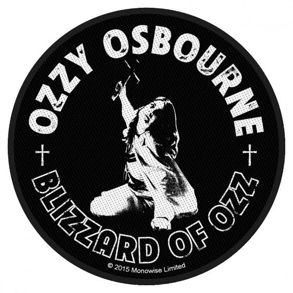 Osbourne, Ozzy - Blizzard Of Ozz (95mm) Sew-On Patch
